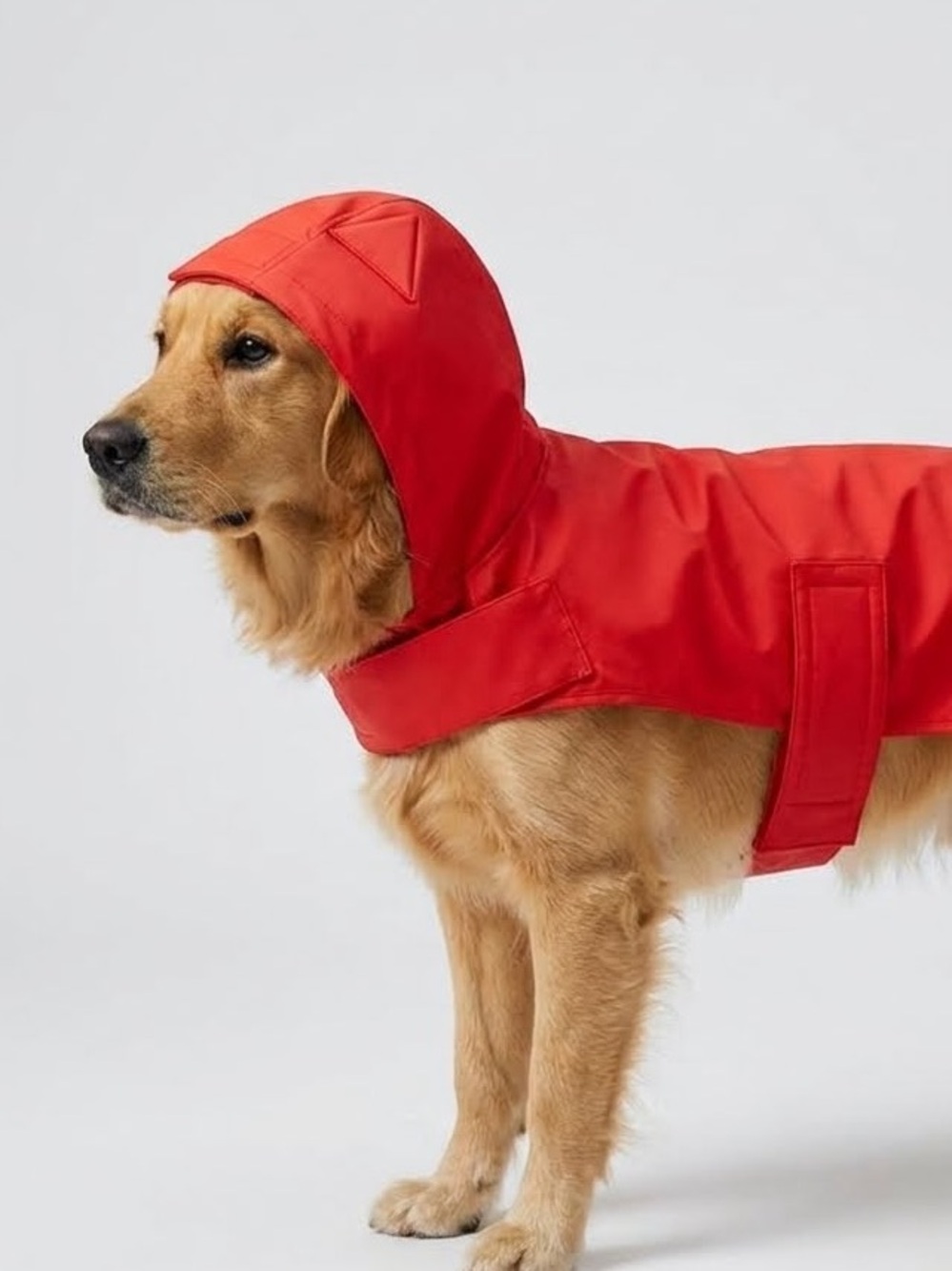 Zara Pet  COLLECTION RAINCOAT Red- Large